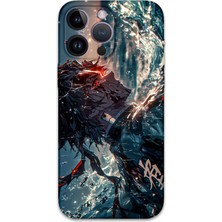 iPhone 14 Pro Max Uyumlu Anime Desenli Telefon Kılıfı + Ekran Koruyucu - 5749