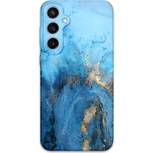 Galaxy S24 Plus Uyumlu Mermer Desenli Telefon Kılıfı + Ekran Koruyucu - 5812