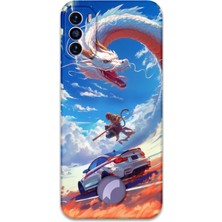 Reeder S19 Max Pro S Uyumlu Araba Desenli Telefon Kılıfı + Ekran Koruyucu - 5764