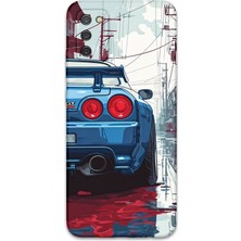 Galaxy A02S Uyumlu Araba Desenli Telefon Kılıfı + Ekran Koruyucu - 5761