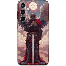 Galaxy S24 Plus Uyumlu Retro Desenli Telefon Kılıfı + Ekran Koruyucu - 5837