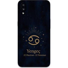 Galaxy A10S Uyumlu Yengeç Burcu Desenli Telefon Kılıfı + Ekran Koruyucu - 5771