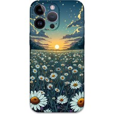 iPhone 14 Pro Max Uyumlu Çiçek Desenli Telefon Kılıfı + Ekran Koruyucu - 5792