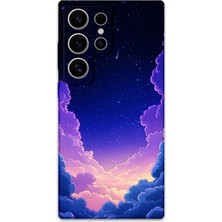 Galaxy S25 Ultra Uyumlu Uzay Desenli Telefon Kılıfı + Ekran Koruyucu - 5867