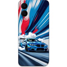 Galaxy S25 Edge Uyumlu Araba Desenli Telefon Kılıfı + Ekran Koruyucu - 5762