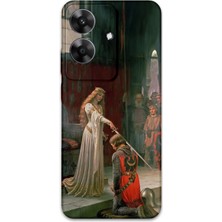 Realme Note 60 Uyumlu Retro Desenli Telefon Kılıfı + Ekran Koruyucu - 5835