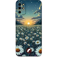 Reeder S19 Max Uyumlu Çiçek Desenli Telefon Kılıfı + Ekran Koruyucu - 5792