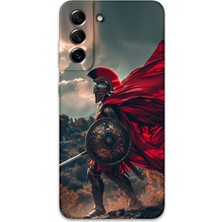 Galaxy S21 Plus Uyumlu Retro Desenli Telefon Kılıfı + Ekran Koruyucu - 5834