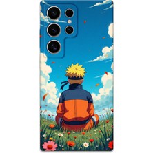 Galaxy S23 Ultra Uyumlu Anime Desenli Telefon Kılıfı + Ekran Koruyucu - 5747