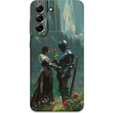 Galaxy S22 Plus Uyumlu Retro Desenli Telefon Kılıfı + Ekran Koruyucu - 5839
