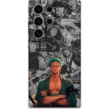 Galaxy S23 Ultra Uyumlu Anime Desenli Telefon Kılıfı + Ekran Koruyucu - 5756