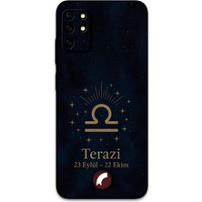 Reeder S19 Max Uyumlu Terazi Burcu Desenli Telefon Kılıfı + Ekran Koruyucu - 5774