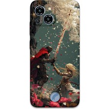 Reeder S23 Pro Max Uyumlu Retro Desenli Telefon Kılıfı + Ekran Koruyucu - 5838