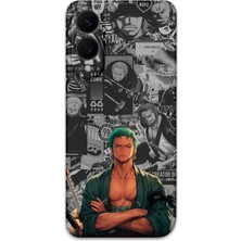 Galaxy S25 Edge Uyumlu Anime Desenli Telefon Kılıfı + Ekran Koruyucu - 5756