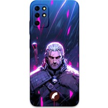 Reeder S19 Max Uyumlu Geralt Desenli Telefon Kılıfı + Ekran Koruyucu - 5826