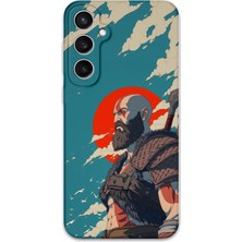 Galaxy S25 Plus Uyumlu Kratos Desenli Telefon Kılıfı + Ekran Koruyucu - 5824