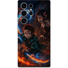 Galaxy S25 Ultra Uyumlu Anime Desenli Telefon Kılıfı + Ekran Koruyucu - 5745