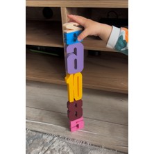 Atlas Lab Montessori Sayı Blokları Eğitici Oyuncak Seti – 3D Baskı Çocuk Oyuncakları
