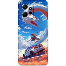 Xiaomi Redmi Note 12 4g Uyumlu Araba Desenli Telefon Kılıfı + Ekran Koruyucu - 5764