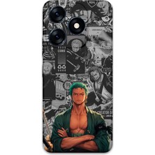 Tecno Spark 20 Uyumlu Anime Desenli Telefon Kılıfı + Ekran Koruyucu - 5756