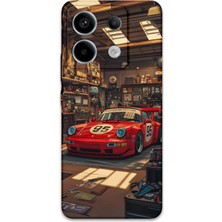 Xiaomi Redmi Note 13 Pro 4g Uyumlu Araba Desenli Telefon Kılıfı + Ekran Koruyucu - 5759