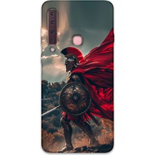 Galaxy A9 2018 Uyumlu Retro Desenli Telefon Kılıfı + Ekran Koruyucu - 5834