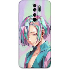 Xiaomi Redmi Note 8 Pro Uyumlu Anime Desenli Telefon Kılıfı + Ekran Koruyucu - 5743