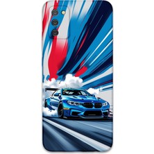 Galaxy A03S Uyumlu Araba Desenli Telefon Kılıfı + Ekran Koruyucu - 5762