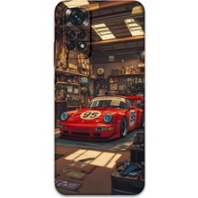 Xiaomi Redmi Note 11 Uyumlu Araba Desenli Telefon Kılıfı + Ekran Koruyucu - 5759