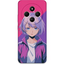 Xiaomi Redmi 14C Uyumlu Anime Desenli Telefon Kılıfı + Ekran Koruyucu - 5742