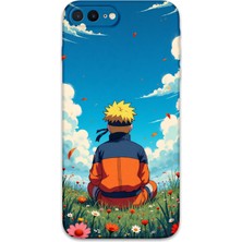 iPhone 8 Plus Uyumlu Anime Desenli Telefon Kılıfı + Ekran Koruyucu - 5747