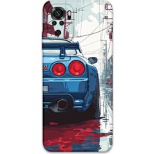 Xiaomi Redmi Note 10S Uyumlu Araba Desenli Telefon Kılıfı + Ekran Koruyucu - 5761