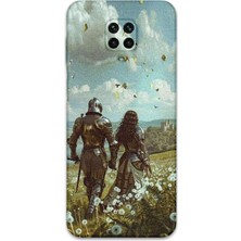 Xiaomi Redmi Note 9s Uyumlu Retro Desenli Telefon Kılıfı + Ekran Koruyucu - 5843