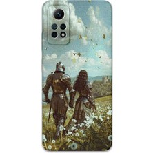 Xiaomi Redmi Note 12 Pro 4g Uyumlu Retro Desenli Telefon Kılıfı + Ekran Koruyucu - 5843