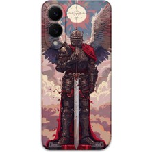 Galaxy S25 Edge Uyumlu Retro Desenli Telefon Kılıfı + Ekran Koruyucu - 5837