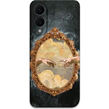 Galaxy S25 Edge Uyumlu Retro Desenli Telefon Kılıfı + Ekran Koruyucu - 5836