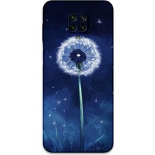 Xiaomi Redmi Note 9 Pro Uyumlu Çiçek Desenli Telefon Kılıfı + Ekran Koruyucu - 5787