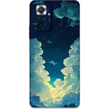Xiaomi Redmi Note 10 Pro Uyumlu Uzay Desenli Telefon Kılıfı + Ekran Koruyucu - 5868