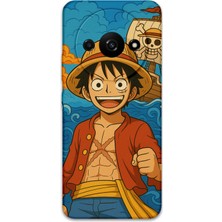 Xiaomi Redmi A3 Uyumlu Anime Desenli Telefon Kılıfı + Ekran Koruyucu - 5753