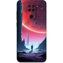 Xiaomi Redmi Note 9 Uyumlu Uzay Desenli Telefon Kılıfı + Ekran Koruyucu - 5860