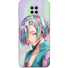Xiaomi Redmi Note 9s Uyumlu Anime Desenli Telefon Kılıfı + Ekran Koruyucu - 5743
