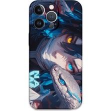 iPhone 13 Pro Max Uyumlu Anime Desenli Telefon Kılıfı + Ekran Koruyucu - 5748