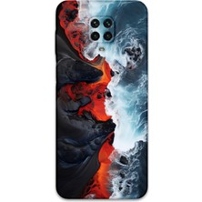 Xiaomi Redmi Note 9 Pro Uyumlu Mermer Desenli Telefon Kılıfı + Ekran Koruyucu - 5811