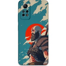 Xiaomi Redmi Note 12 Pro 4g Uyumlu Kratos Desenli Telefon Kılıfı + Ekran Koruyucu - 5824