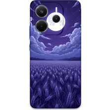 Xiaomi Redmi Note 14 5g Uyumlu Çiçek Desenli Telefon Kılıfı + Ekran Koruyucu - 5797