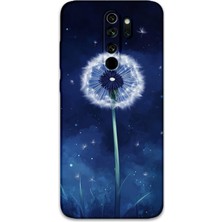 Xiaomi Redmi Note 8 Pro Uyumlu Çiçek Desenli Telefon Kılıfı + Ekran Koruyucu - 5787