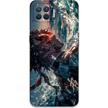Oppo Reno 4 Lite Uyumlu Anime Desenli Telefon Kılıfı + Ekran Koruyucu - 5749