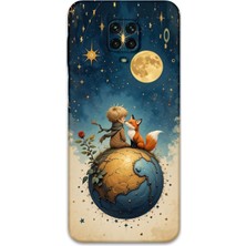 Xiaomi Redmi Note 9s Uyumlu Çizgi Film Desenli Telefon Kılıfı + Ekran Koruyucu - 5823