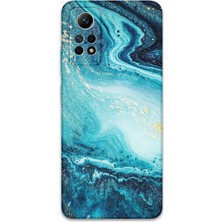 Xiaomi Redmi Note 12 Pro 4g Uyumlu Mermer Desenli Telefon Kılıfı + Ekran Koruyucu - 5818