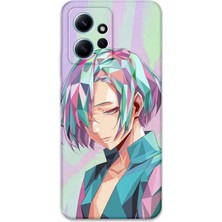 Xiaomi Redmi Note 12 4g Uyumlu Anime Desenli Telefon Kılıfı + Ekran Koruyucu - 5743